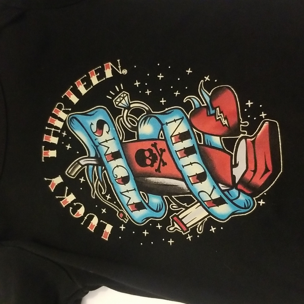 LUCKY 13 - onesie - 6m - 12m